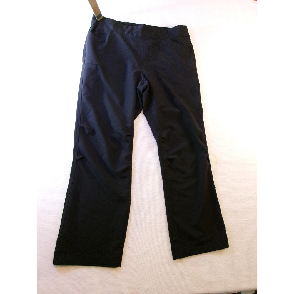 Dickies Cooling Temp-iQ Womens Black Work Pants Size 14 Straight Leg SPF400BK